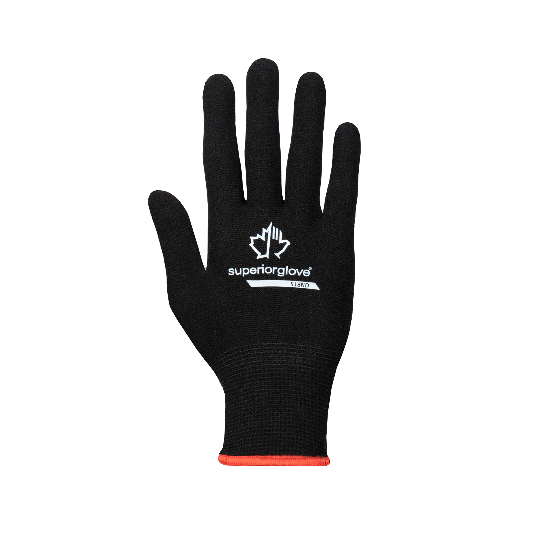 #S18ND Superior Glove® Dexterity® 18-gauge Seamless Knit Nylon Work Gloves with Dotted Palms